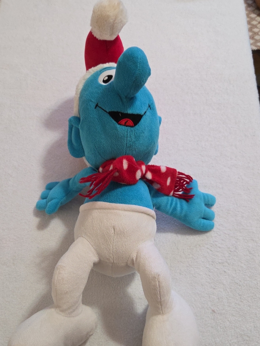 SMURF CHRISTMAS PLUSH